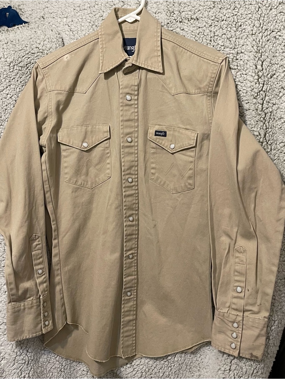 Men’s Wrangler Long Sleeve Work Shirt